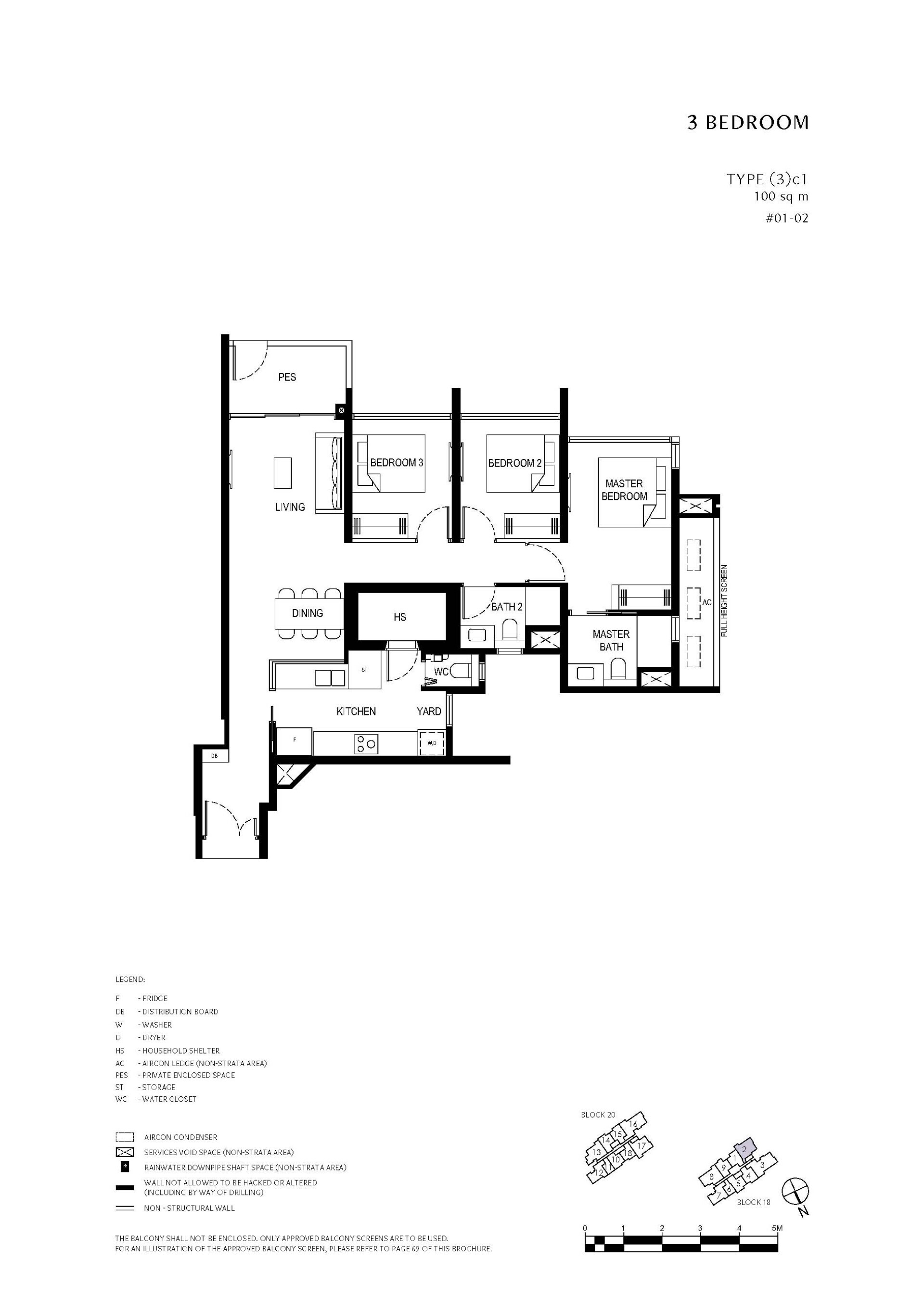 Lentor Central Residences floorplan